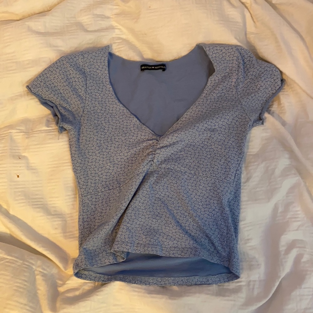 Floral Brandy Melville Crop Too